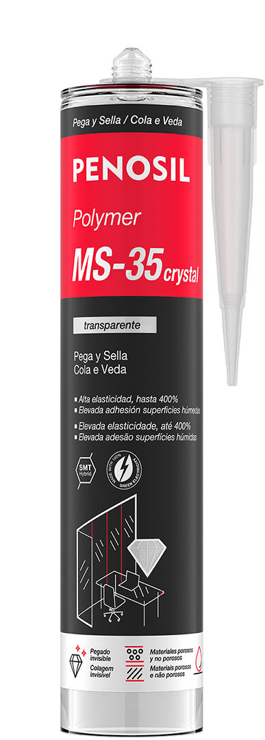 Polymer MS-35 Crystal Cola e Veda Invisível