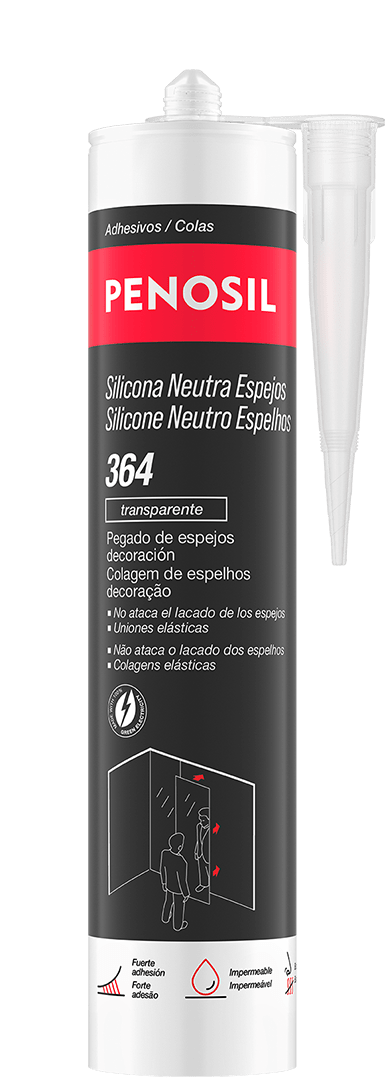 Silicone Neutro Espelhos Penosil 364 Colagem Espelhos