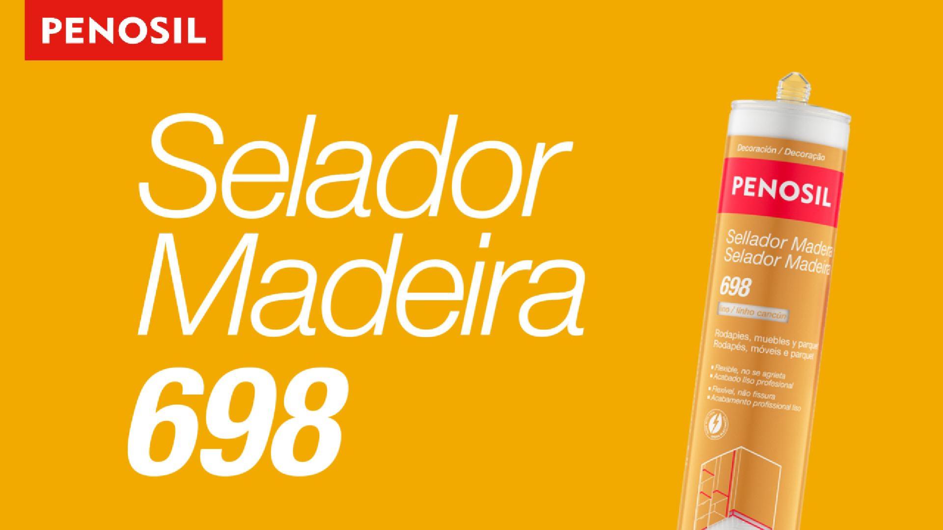 Play video: Selador Madeira 698. Selante de juntas para profissionais da madeira.