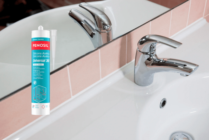 Silicone Sanitário Penosil. Como manter as juntas sanitárias limpas e num estado perfeito.