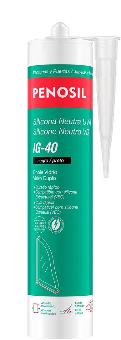 Selante Vidro Duplo Penosil IG-40 Silicone Neutro VD