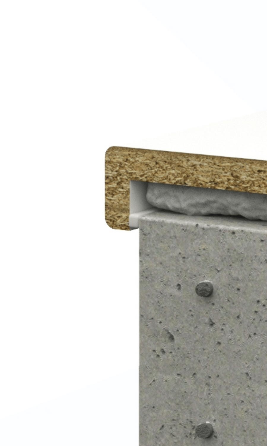 Sealing joints between windowsill and internal wall in concrete sandwich panel facade system