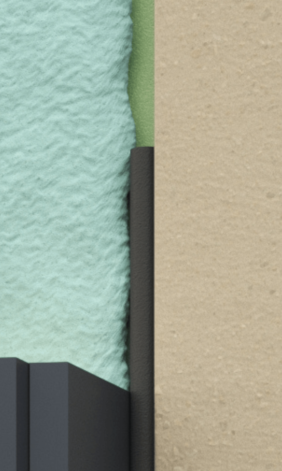 Using backer rod in the window perimeter joint on concrete sandwich panel facade system