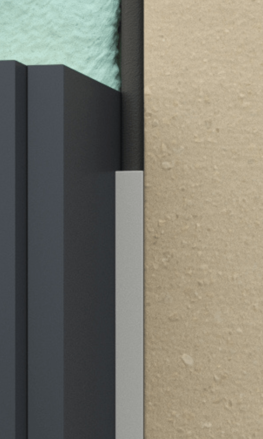 Sealing window perimeter joint in concrete sandwich panel system