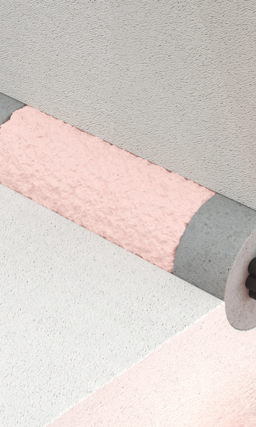 Close view of Penosil fireproofing solution, cable bundle penetration filled with Fire resistant PU foam