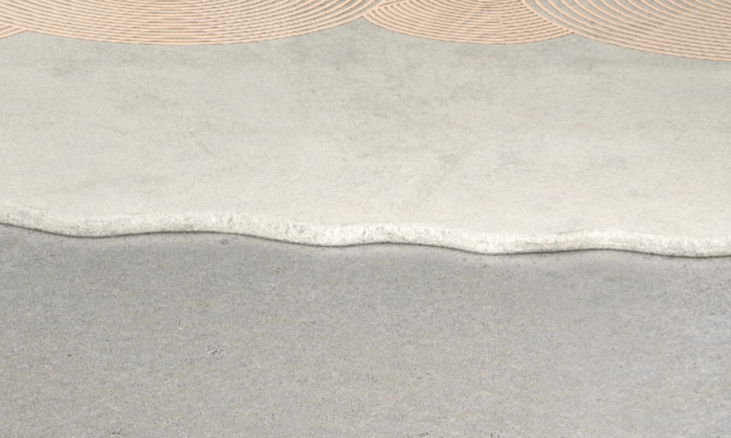 Close-up view of levelling the sub-floor before soft floor covering installation