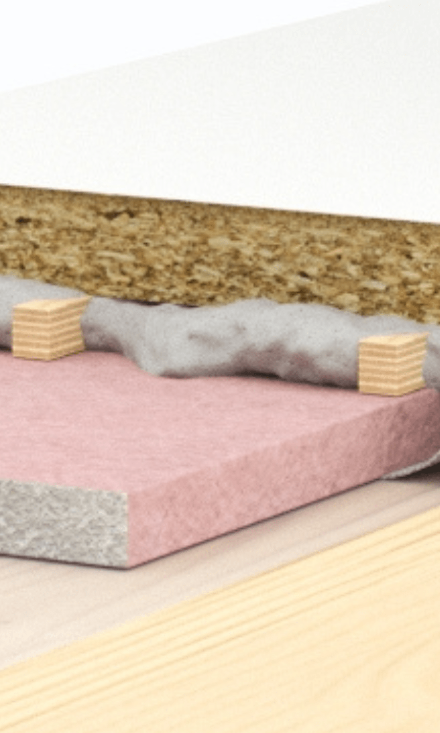 Close up view of installing windowsills with foam adhesive on wooden facade system