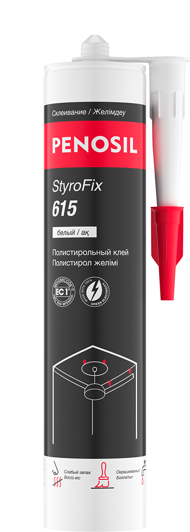StyroFix 615 клей полистирольный акриловый белый product image