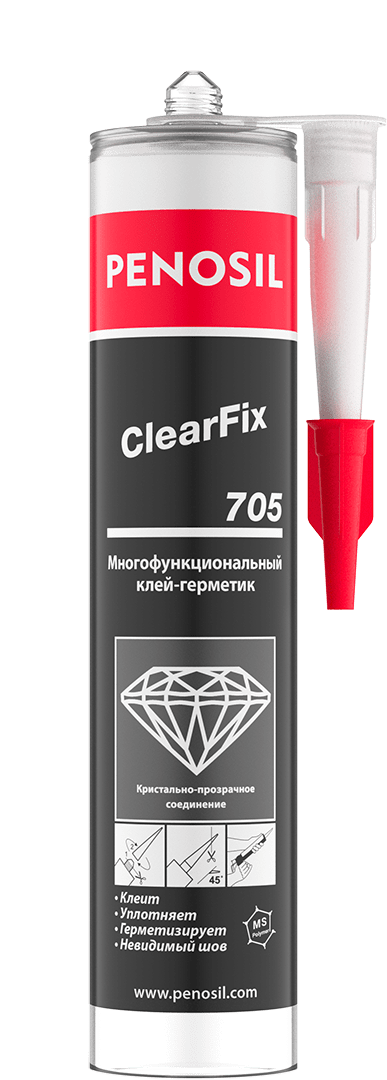 Экологичный клей PENOSIL Premium ClearFix 705