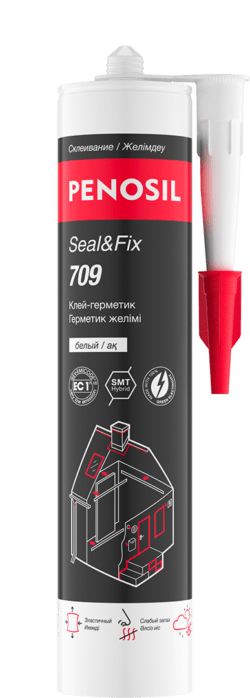 Seal&Fix 709 клей-герметик гибридный эластичный
