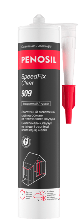 SpeedFix Clear 909 клей монтажный каучуковый эластичный
