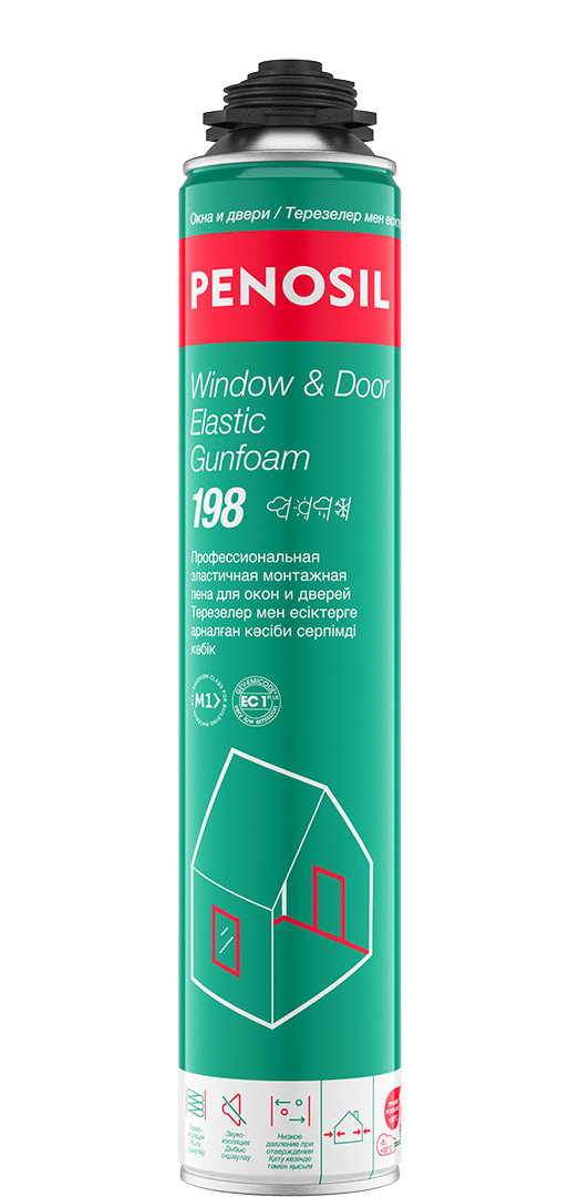 Elastic Gunfoam 198 Профессиональная  эластичная пена для окон и дверей product image