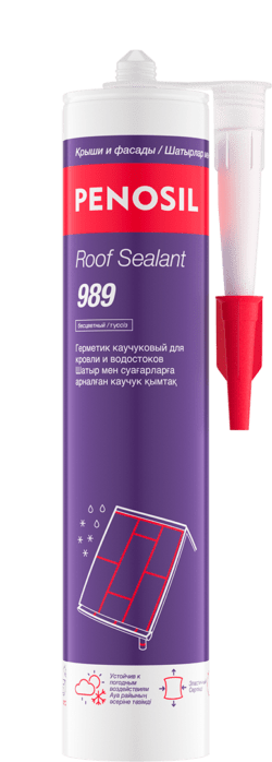 Roof Sealant 989 герметик каучуковый для кровли и водостоков