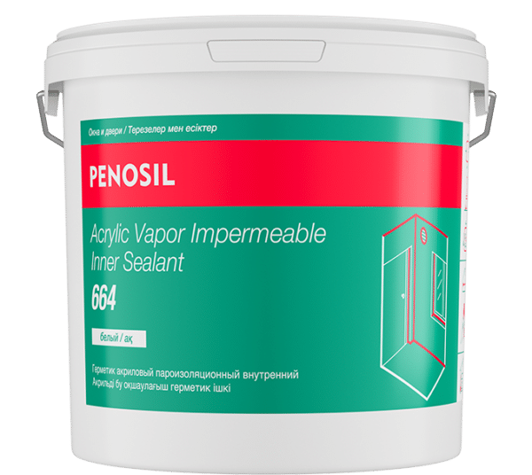 Acrylic Vapor Impermeable Inner 664 герметик акриловый пароизоляционный внутренний 7 кг product image