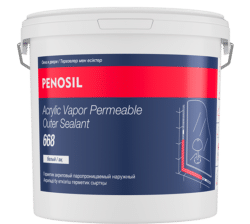 Acrylic Vapor Permeable Outer 668 герметик акриловый паропроницаемый наружный 7 кг