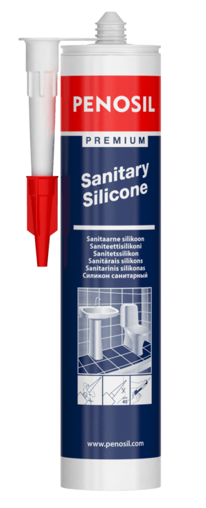 PENOSIL Premium Sanitary Silicone стійкий до кислот і цвілі.