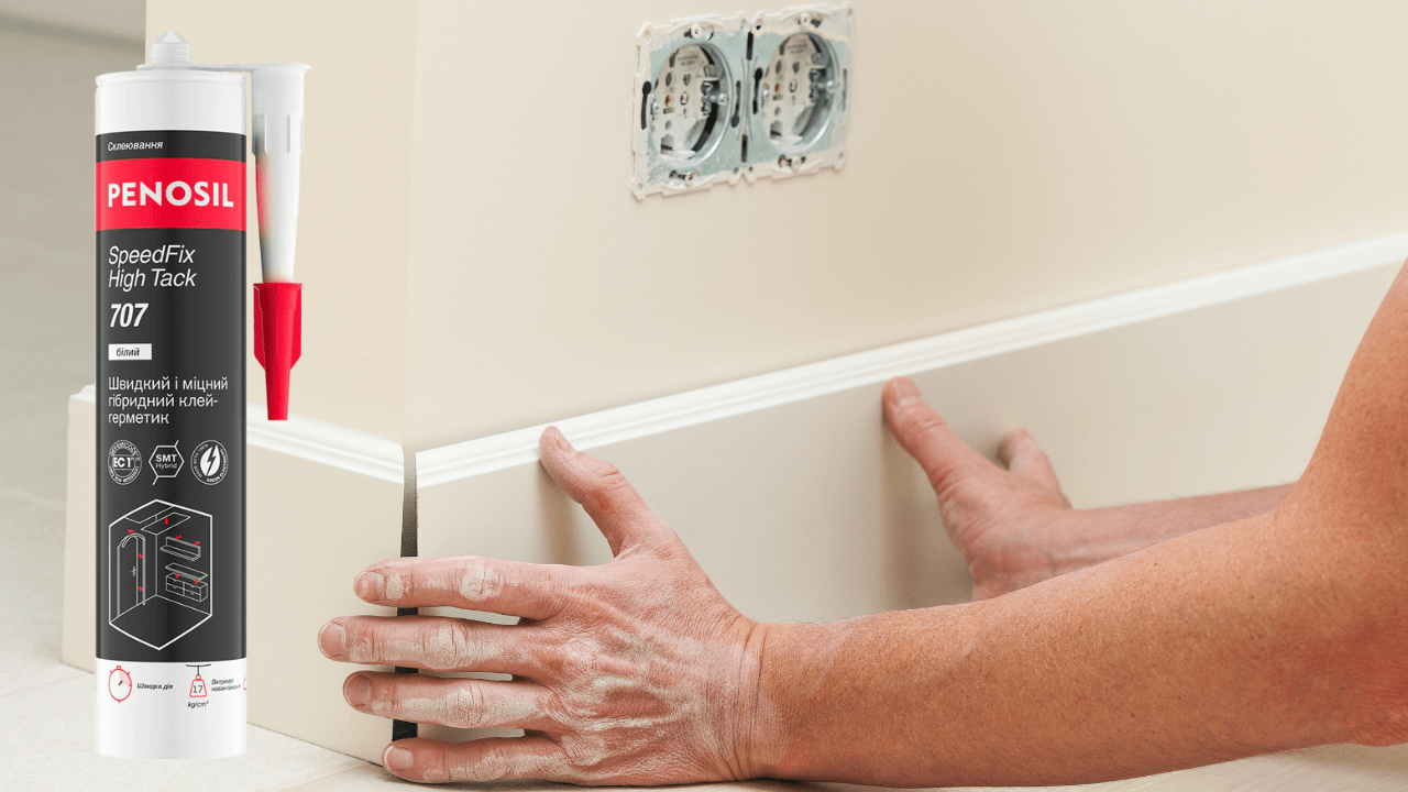 Play video: Penosil SpeedFix High Tack 707 гібридний клей герметик