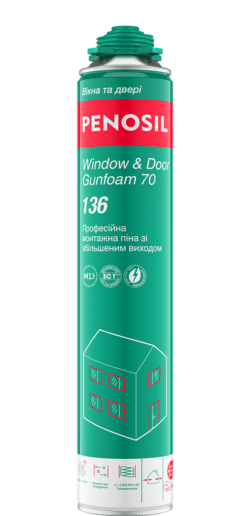 Window & Door Gunfoam 70 136 ПУ-піна зі збільшеним виходом