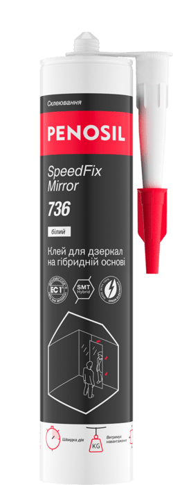 SpeedFix Mirror 736 клей для дзеркал на гібридній основі