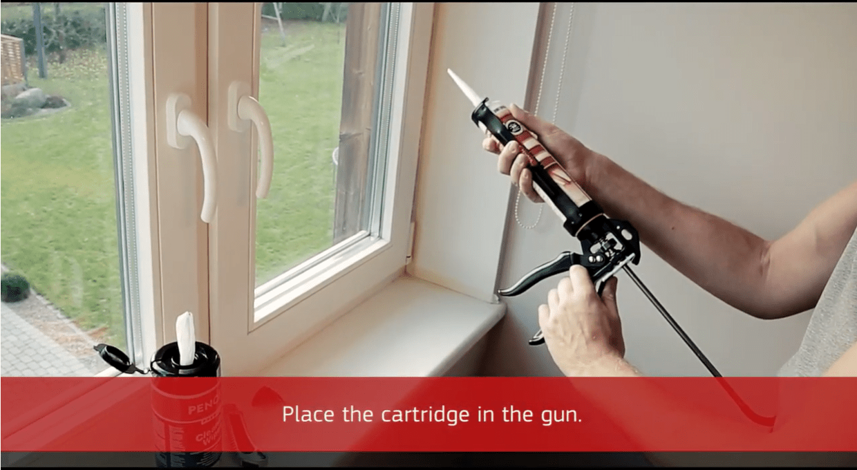 Play video: How to fill gaps around the window? DIY