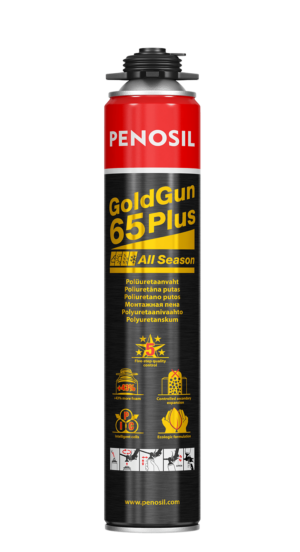 Penosil GoldGun 65 Plus All Season polyurethane foam with the highest stable quality and increased output