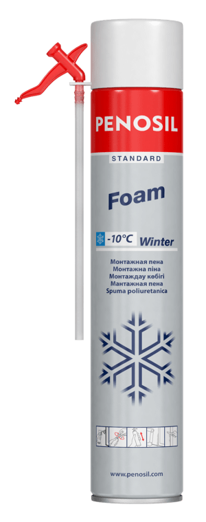 PENOSIL Standard Foam Winter with straw applicator for cold condition works.