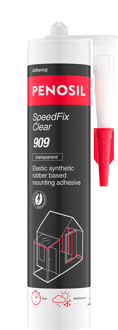 PENOSIL SpeedFix Clear 909 elastic transparent adhesive