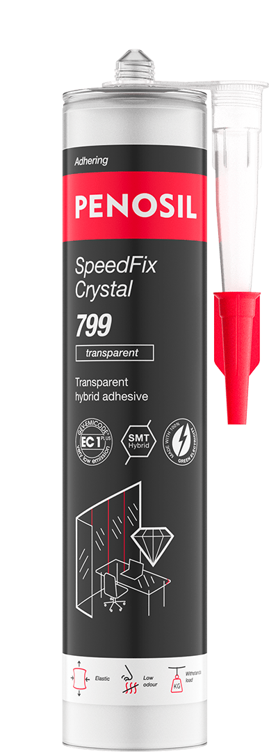 PENOSIL SpeedFix Crystal 799 transparent hybrid adhesive