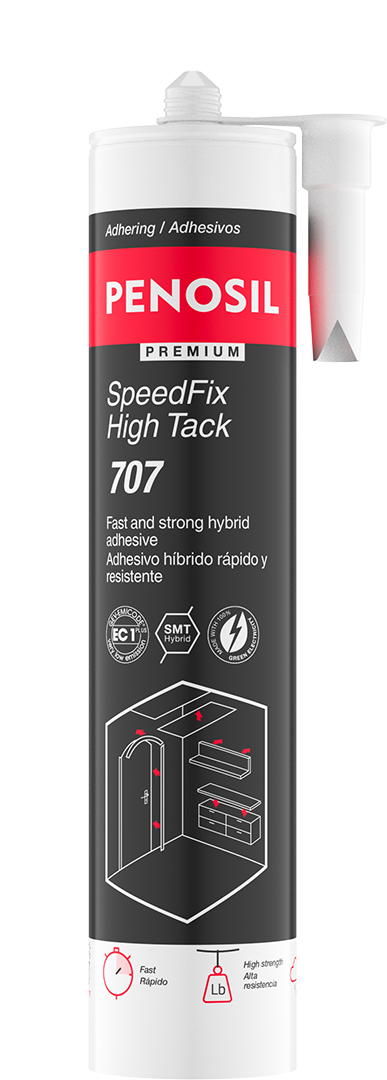PENOSIL Premium SpeedFix High Tack 707 fast and strong hybrid adhesive for interior and exterior use