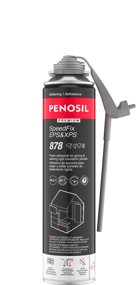 Premium SpeedFix EPS&XPS 878 - Foam adhesive with EasyGun applicator for narrow joints product image