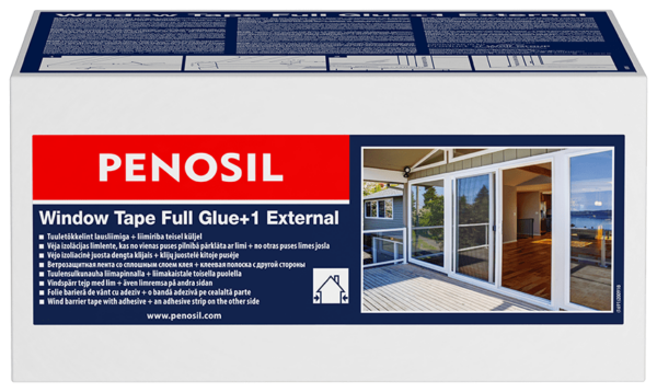 PENOSIL Window Tape Full Glue+1 External ārējā logu lente