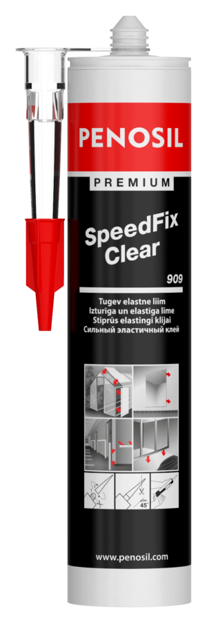 Клей PENOSIL Premium SpeedFix Clear 909