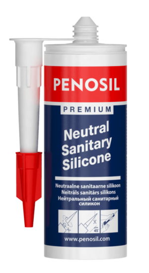 PENOSIL Premium mould resistant Neutral curing sanitary silicone.
