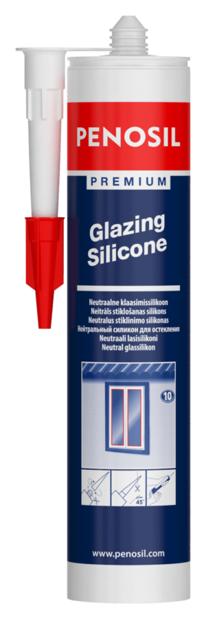 PENOSIL Premium Glazing Silicone is a flexible low modulus silicone.
