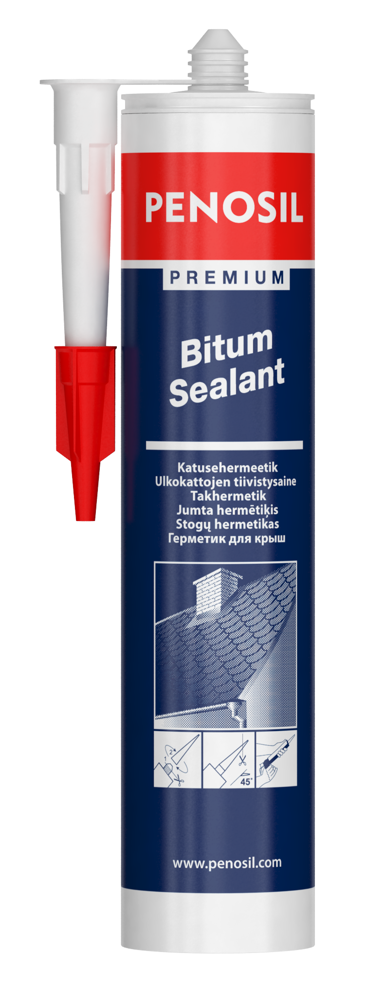 PENOSIL Premium Bitum Sealant - a sealing paste for bituminous surfaces