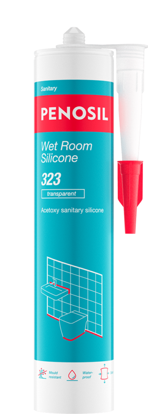 PENOSIL Wet Room Silicone 323 acetoxy sanitary silicone