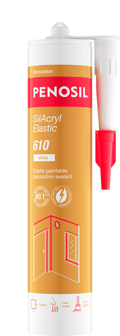 PENOSIL SilAcryl Elastic 610 elastic paintable sealant