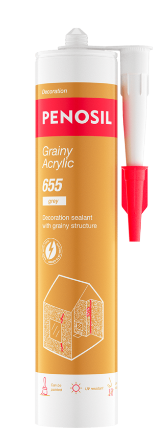 PENOSIL Grainy Acrylic 655 acrylic grainy sealant
