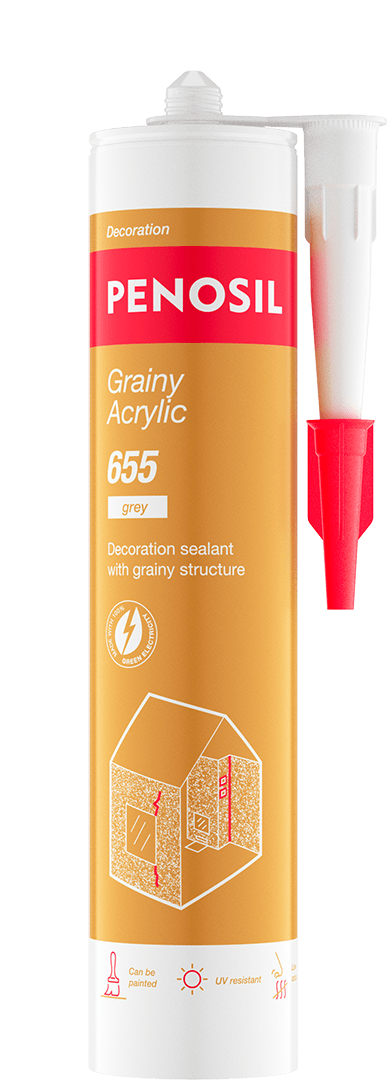PENOSIL Grainy Acrylic 655 acrylic grainy sealant