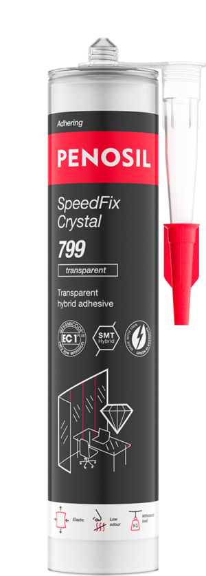 PENOSIL SpeedFix Crystal 799 transparent hybrid adhesive