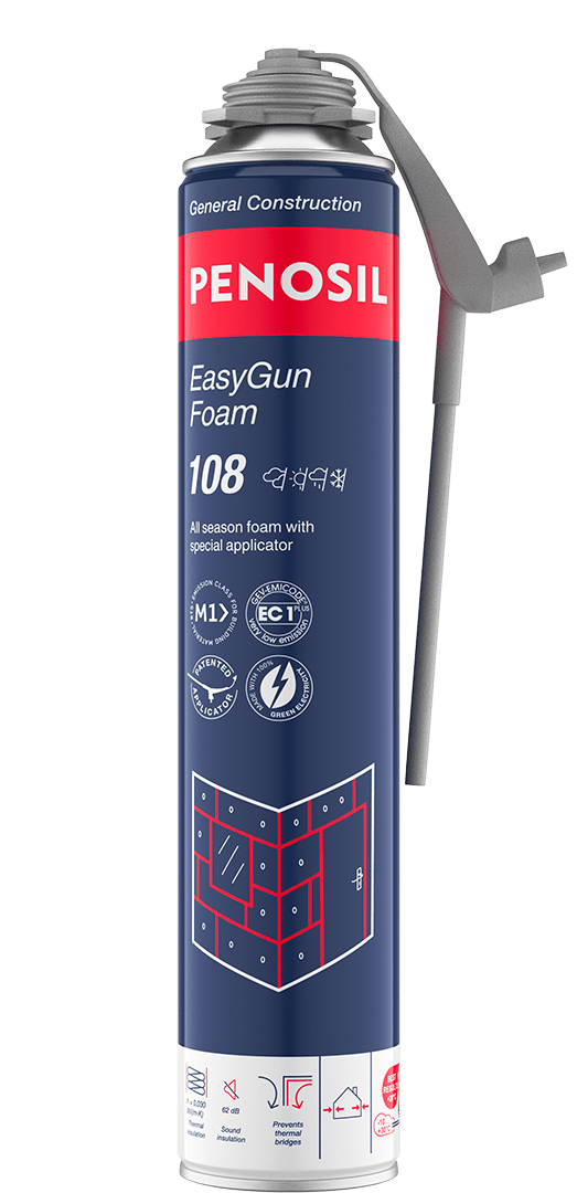 PENOSIL EasyGun Foam 108 all-season insulation gun foam
