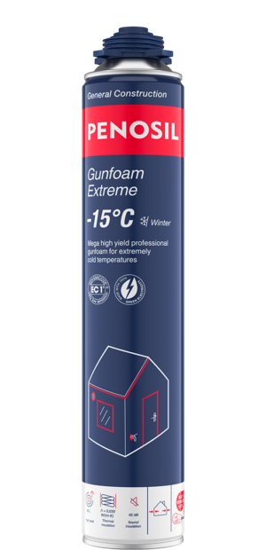 PENOSIL Gunfoam Extreme -15°C high-yield winter gun foam