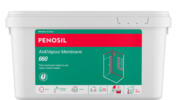 PENOSIL Air&Vapour Membrane 660 vapour barrier mastic for internal use