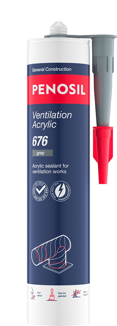 PENOSIL Ventilation Acrylic 676 acrylic sealant for ventilation works