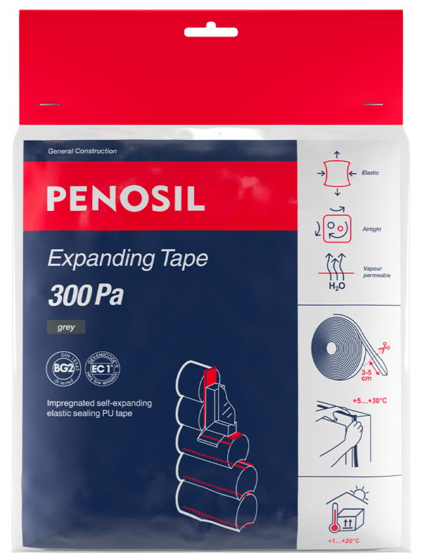 PENOSIL Expanding Tape 300Pa self-expanding polyurethane sealing tape