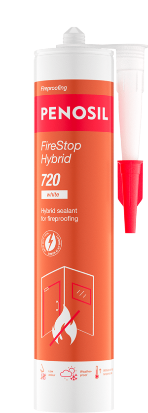 Penosil FireStop Hybrid 720 hybrid sealant for fireproofing