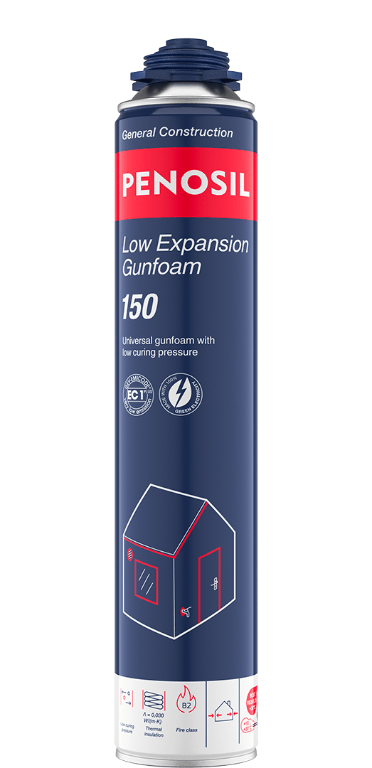 PENOSIL Low Expansion Gunfoam 150 insulation gun foam with low curing pressure