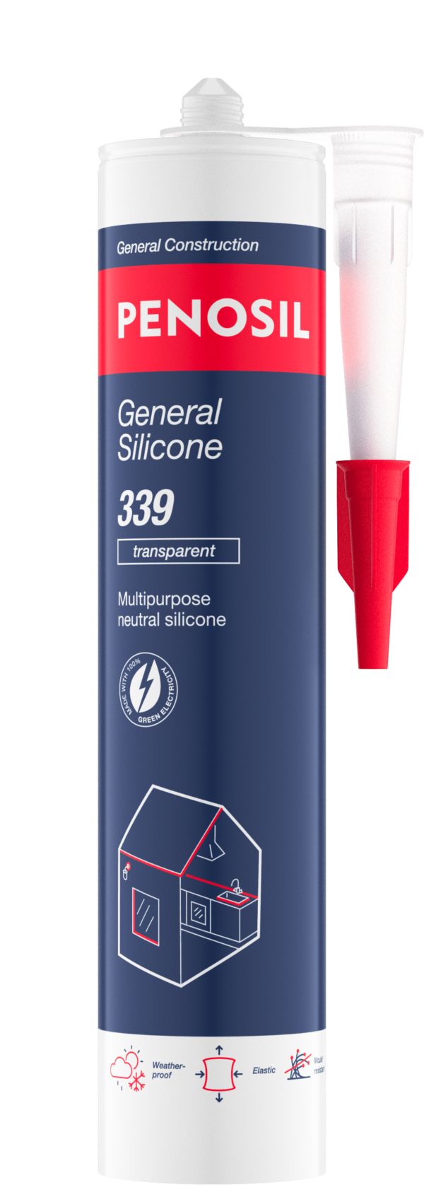 Penosil General Silicone 339 & 339c neutral silicone for general construction works