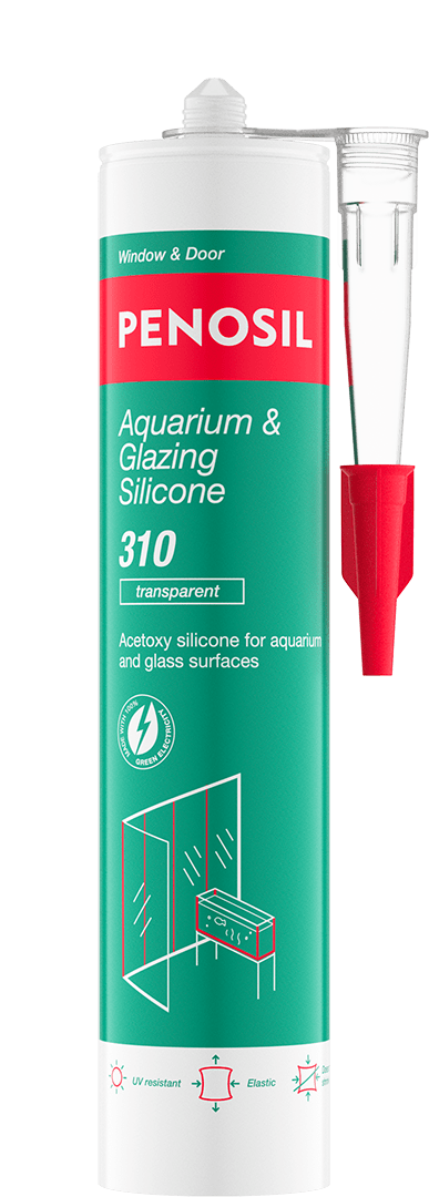PENOSIL Aquarium & Glazing Silicone 310 waterproof acetoxy silicone