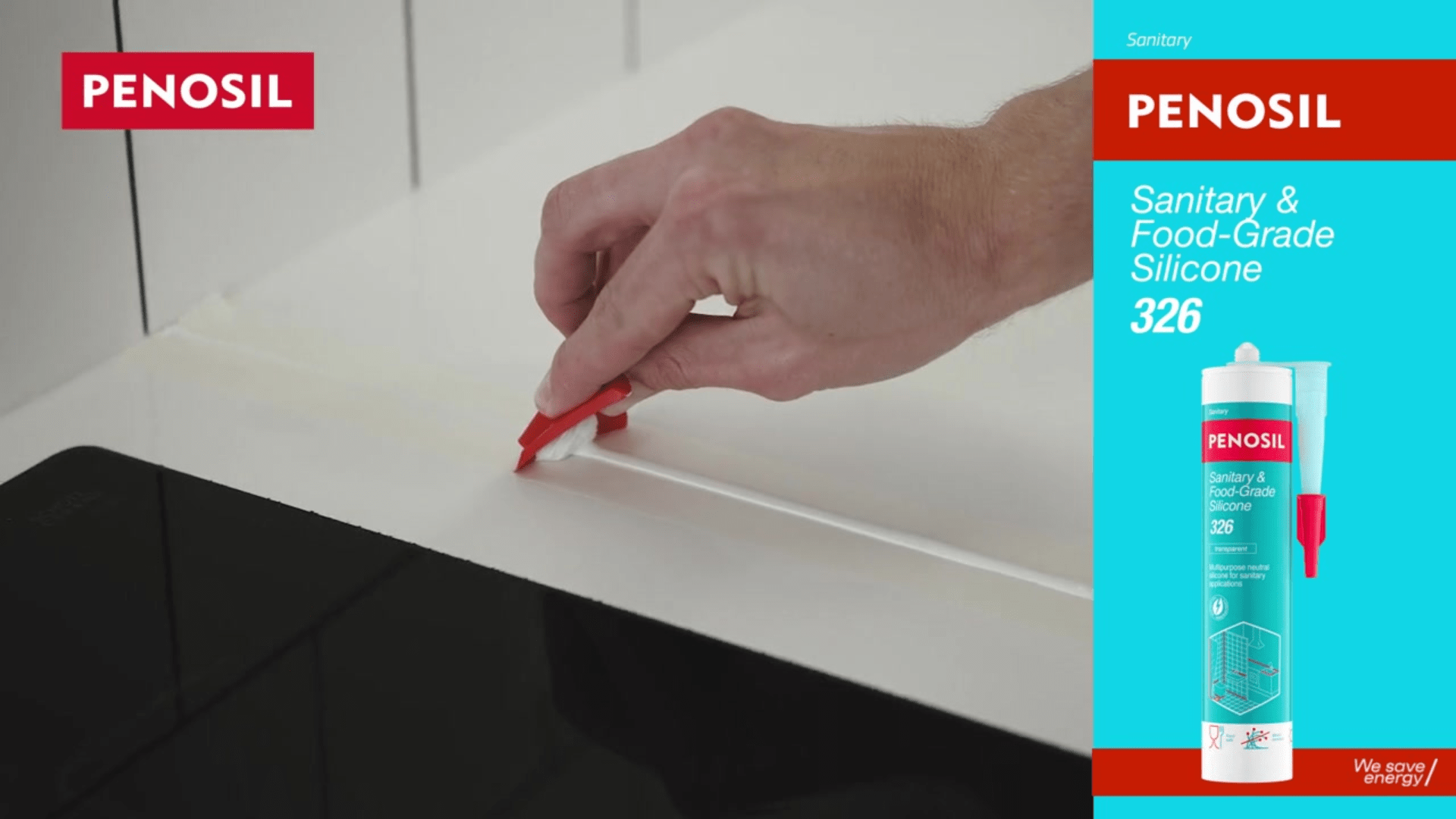 Play video: Penosil Sanitary & Food-Grade Silicone 326 for effortless sealing of sanitary joints